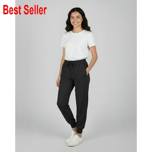 Dry-Fit Jogger Sweatpants 3 Pack Girls Athletic Running Pants with Pockets - Picture 4 of 7